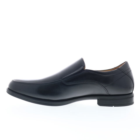 Florsheim Midtown Moc Slip Mens Black Extra Wide 3E Loafers Casual Shoes