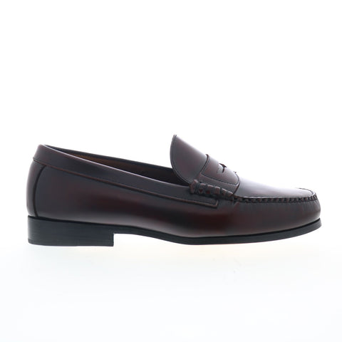 Hitchcock Beef Roll Loafer Mens Burgundy Extra Extra Wide 8E Loafers Shoes