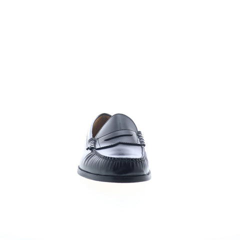 Hitchcock Beef Roll Loafer Mens Black Extra Extra Wide 5E Loafers Shoes