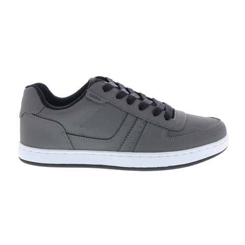 Osiris Relic 1268 1156 Mens Gray Suede Skate Inspired Sneakers Shoes