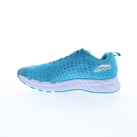 Salming Greyhound 1280080-6807 Womens Blue Mesh Athletic Running Shoes