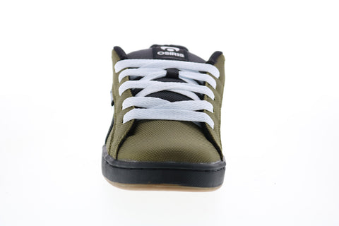 Osiris Loot 1282 2713 Mens Green Canvas Skate Inspired Sneakers Shoes