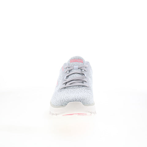 Skechers Go Run Glide Step Flex 128890 Womens Gray Athletic Running Shoes