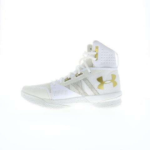 Under Armour Highlight Ace Womens White Mesh Athletic Volleyball Shoes