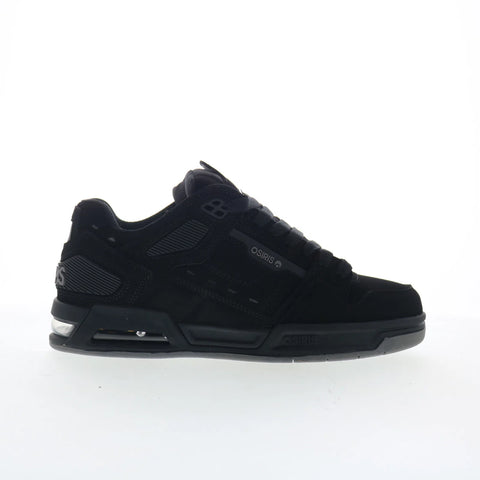 Osiris Peril 1308-1874 Mens Black Suede Lace Up Skate Inspired Sneakers Shoes