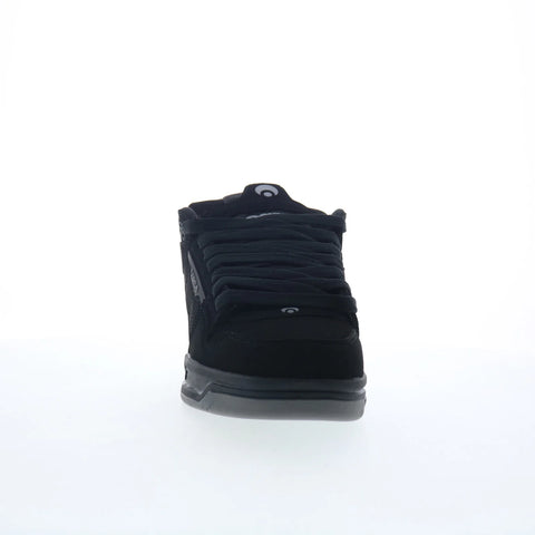 Osiris Peril 1308-1874 Mens Black Suede Lace Up Skate Inspired Sneakers Shoes