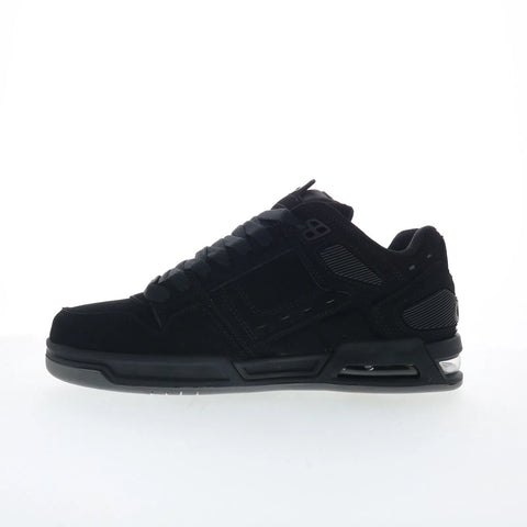 Osiris Peril 1308-1874 Mens Black Suede Lace Up Skate Inspired Sneakers Shoes