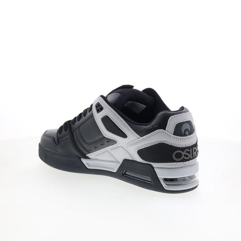 Osiris Peril 1308 275 Mens Black Leather Skate Inspired Sneakers Shoes