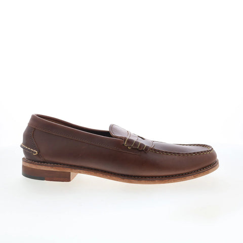 T.B. Phelps 131-23 Made In USA Mens Brown Loafers & Slip Ons Penny Shoes