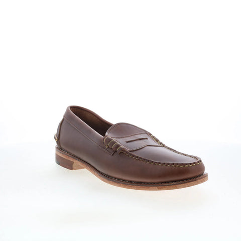 T.B. Phelps 131-23 Made In USA Mens Brown Loafers & Slip Ons Penny Shoes