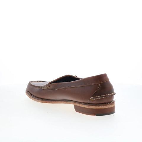 T.B. Phelps 131-23 Made In USA Mens Brown Loafers & Slip Ons Penny Shoes