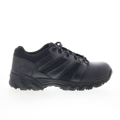 Original Swat Chase Low 131001 Mens Black Leather Athletic Tactical Shoes