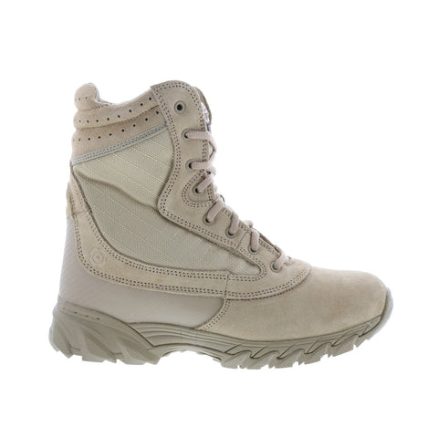 Original Swat Chase 9” Side-Zip 131202 Mens Brown Wide Suede Tactical Boots