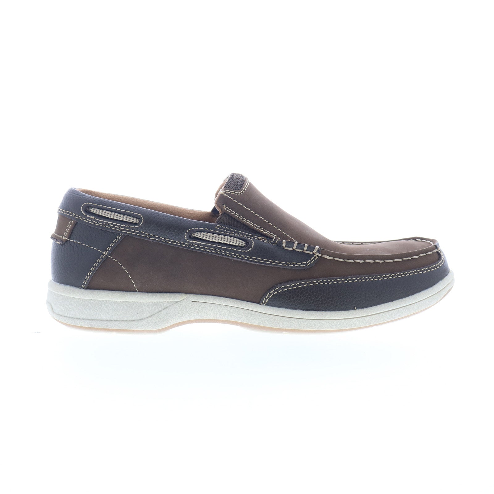 Florsheim Lakeside Slip Mens Brown Extra Wide Leather 