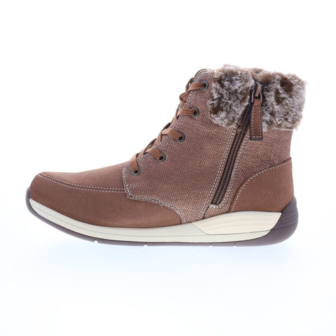 Drew Tracker 13188-69 Womens Brown Wide Synthetic Zipper Casual Dress Boots
