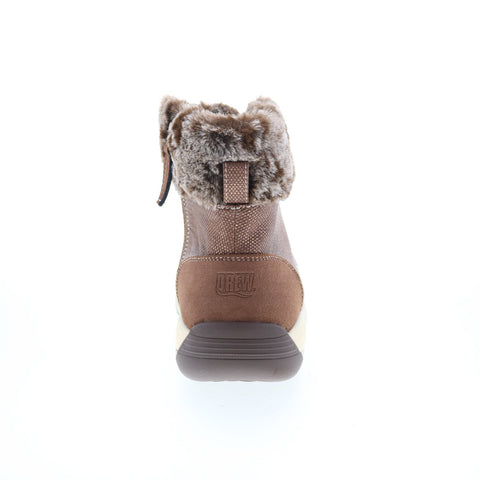 Drew Tracker 13188-69 Womens Brown Extra Wide Zipper Casual Dress Boots
