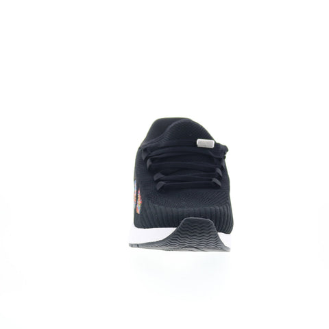 Drew Halo 13189-19 Womens Black Wide Canvas Lace Up Lifetsyle Sneakers Shoes