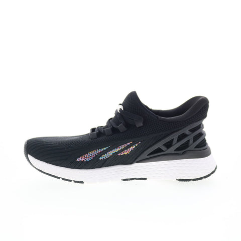 Drew Halo 13189-19 Womens Black Wide Canvas Lace Up Lifetsyle Sneakers Shoes