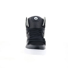 Osiris Clone 1322 104 Mens Black Leather Skate Inspired Sneakers