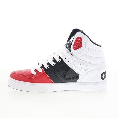 Osiris Clone 1322 295 Mens White Leather Skate Inspired Sneakers Shoes