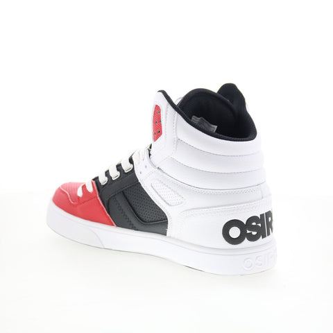 Osiris Clone 1322 295 Mens White Leather Skate Inspired Sneakers Shoes