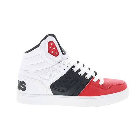 Osiris Clone 1322 295 Mens White Leather Skate Inspired Sneakers Shoes