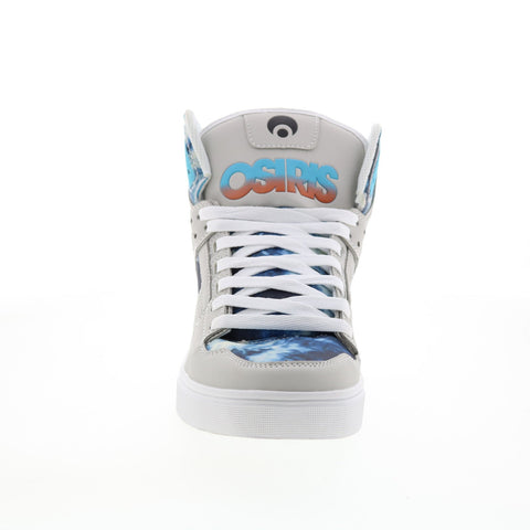 Osiris Clone 1322 2855 Mens Gray Synthetic Skate Inspired Sneakers Shoes