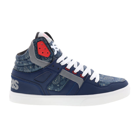 Osiris Clone 1322 2867 Mens Blue Synthetic Skate Inspired Sneakers Shoes