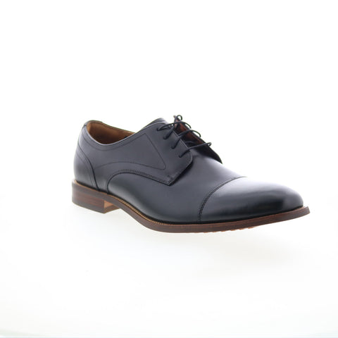Florsheim Rucci Cap 13384B-001 Mens Black Oxfords & Lace Ups Cap Toe Shoes