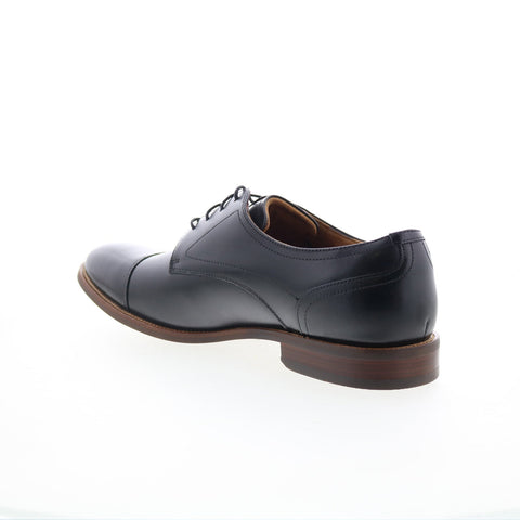 Florsheim Rucci Cap 13384B-001 Mens Black Oxfords & Lace Ups Cap Toe Shoes