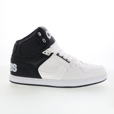 Osiris NYC 83 CLK 1343 1985 Mens White Skate Inspired Sneakers Shoes