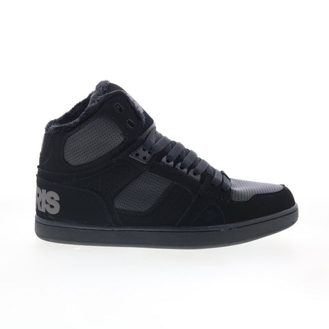 Osiris NYC 83 CLK 1343 2931 Mens Black Nubuck Skate Inspired Sneakers Shoes