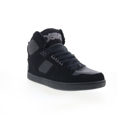 Osiris NYC 83 CLK 1343 2931 Mens Black Nubuck Skate Inspired Sneakers Shoes