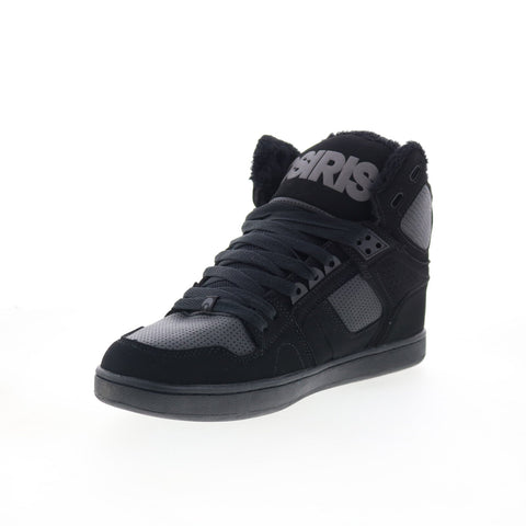 Osiris NYC 83 CLK 1343 2931 Mens Black Nubuck Skate Inspired Sneakers Shoes