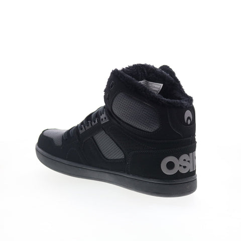 Osiris NYC 83 CLK 1343 2931 Mens Black Nubuck Skate Inspired Sneakers Shoes