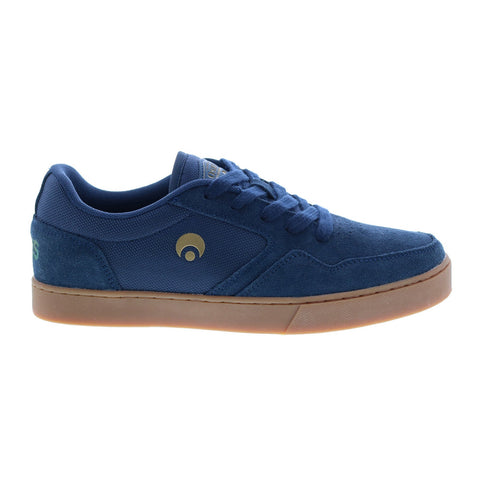 Osiris Flex 1366 2780 Mens Blue Suede Lace Up Skate Inspired Sneakers Shoes