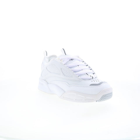 Osiris Peril 1308 1455 Mens White Leather Skate Inspired Sneakers Shoes