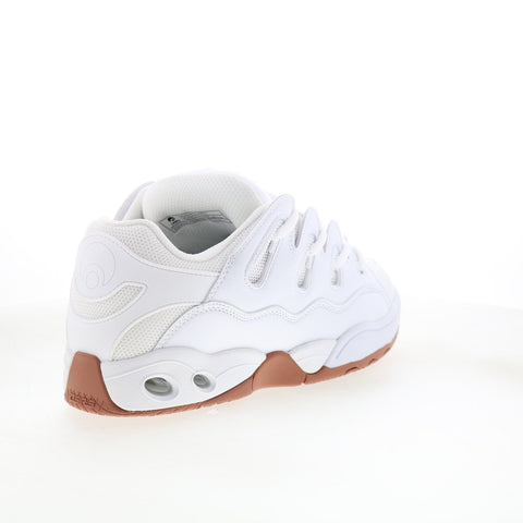 Osiris D3 OG 1371 1448 Mens White Leather Skate Inspired Sneakers Shoes