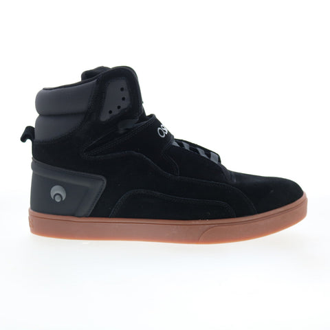 Osiris Rize Ultra 1372 103 Mens Black Suede Skate Inspired Sneakers Shoes