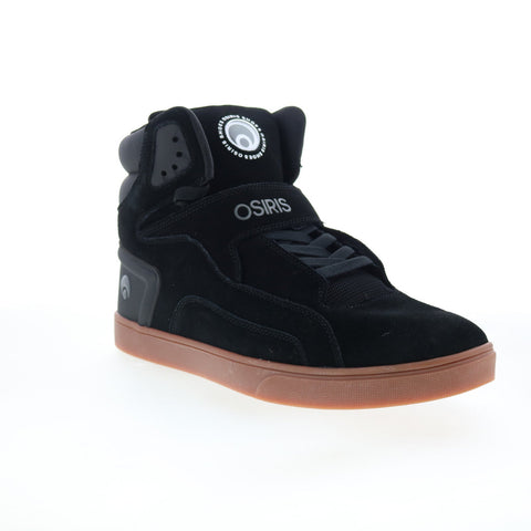 Osiris Rize Ultra 1372 103 Mens Black Suede Skate Inspired Sneakers Shoes