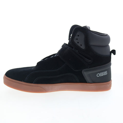 Osiris Rize Ultra 1372 103 Mens Black Suede Skate Inspired Sneakers Shoes