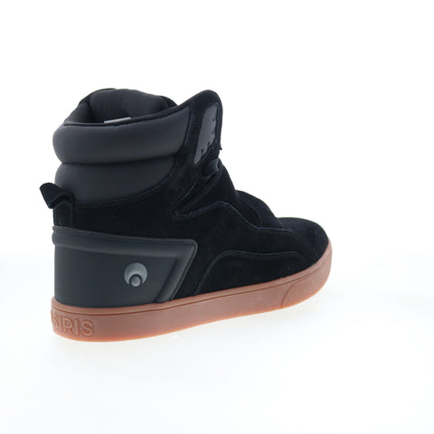 Osiris Rize Ultra 1372 103 Mens Black Suede Skate Inspired Sneakers Shoes