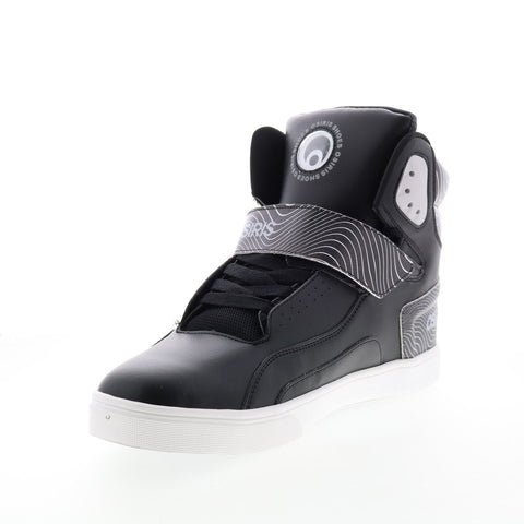 Osiris Rize Ultra 1372 2873 Mens Black Skate Inspired Sneakers Shoes