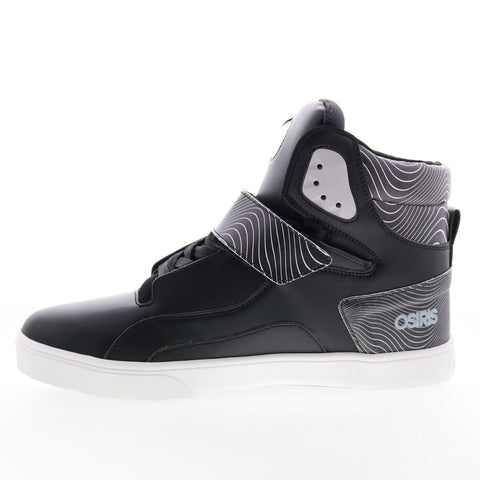 Osiris Rize Ultra 1372 2873 Mens Black Skate Inspired Sneakers Shoes