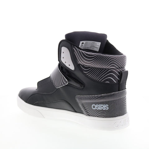 Osiris Rize Ultra 1372 2873 Mens Black Skate Inspired Sneakers Shoes
