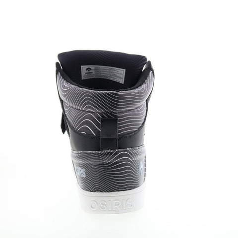 Osiris Rize Ultra 1372 2873 Mens Black Skate Inspired Sneakers Shoes