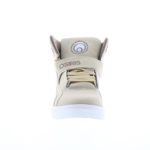 Osiris Rize Ultra 1372 2908 Mens Beige Canvas Skate Inspired Sneakers Shoes