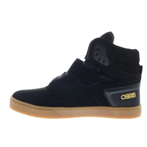 Osiris Rize Ultra 1372 2945 Mens Black Skate Inspired Sneakers Shoes