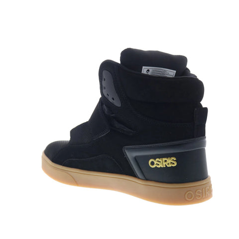 Osiris Rize Ultra 1372 2945 Mens Black Skate Inspired Sneakers Shoes