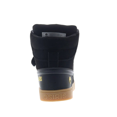 Osiris Rize Ultra 1372 2945 Mens Black Skate Inspired Sneakers Shoes